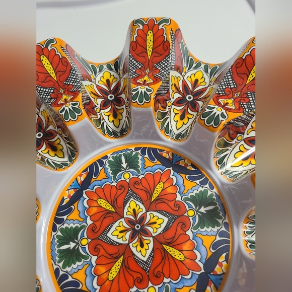 Prepara Taco Holder Carousel Stand - Melamine dish - Holds 10 Tacos - Picture 5 of 8